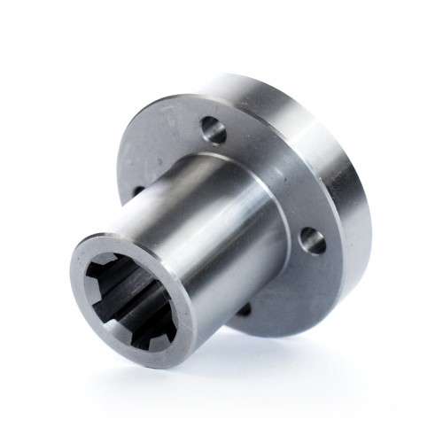 Tuleja wieloklinowa z kołanierzem stal KN46x54